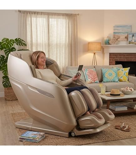 Amazon.com: Osaki OP-Ai Xrest 4D+ SL-Track Massage Chair with
